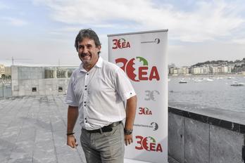 Pello Urizar, artxiboko irudi batean. (Juan Carlos RUIZ/ARGAZKI PRESS)