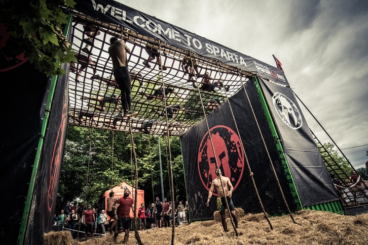 Prueba de la Spartan Race.