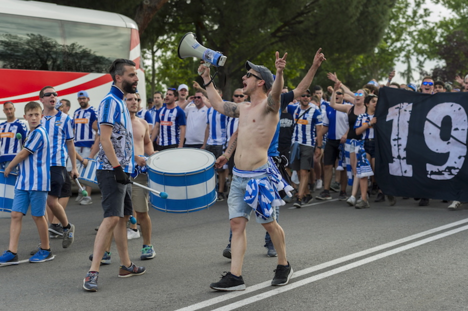 Cabecera de la kalejira. (Juanan RUIZ / ARGAZKI PRESS) Cabecera de la kalejira. (Juanan RUIZ / ARGAZKI PRESS)