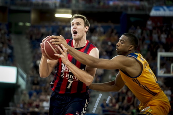 La victoria del Baskonia ha llegado in extremis. (Jaizki FONTANEDA/ARGAZKI PRESS)