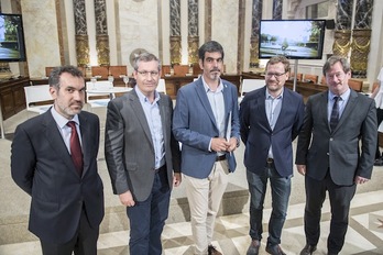 Donostia 2016ren ondarearen eta hura kudeatzeko planaren aurkezpena. (Gorka RUBIO/ARGAZKI PRESS)