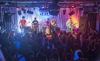 Gatibu taldearen kontzertua, urtemuga ospatzeko. (Andoni CANELLADA/ARGAZKI PRESS)