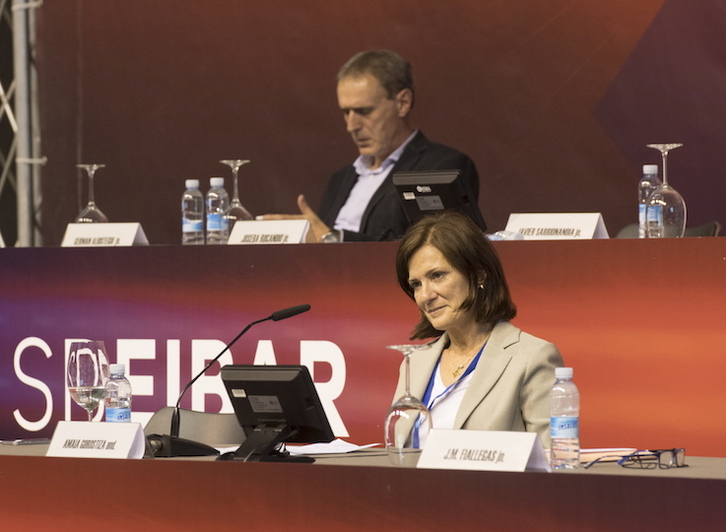 Amaia Gorostiza seguirá al frente del Eibar. (Gorka RUBIO / ARGAZKI PRESS)