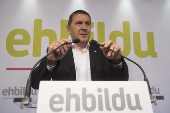 Arnaldo Otegi, artxiboko irudi batean. (Jon URBE/ARGAZKI PRESS)