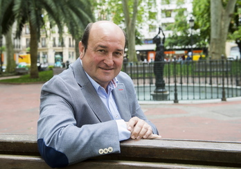 Andoni Ortuzar, presidente del EBB del PNV. (Luis JAUREGIALTZO | ARGAZKI PRESS)
