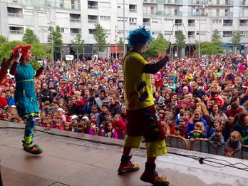 Gasteiz ha sido sede de la fiesta de la Escuela Pública Vasca. (Juanan RUIZ/ARGAZKI PRESS)