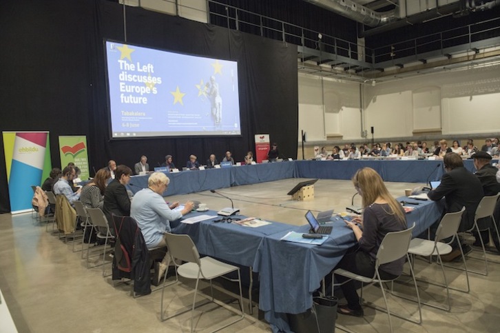 Primera jornada de Study Days, en Tabakalera. (Juan Carlos RUIZ/ARGAZKI PRESS)