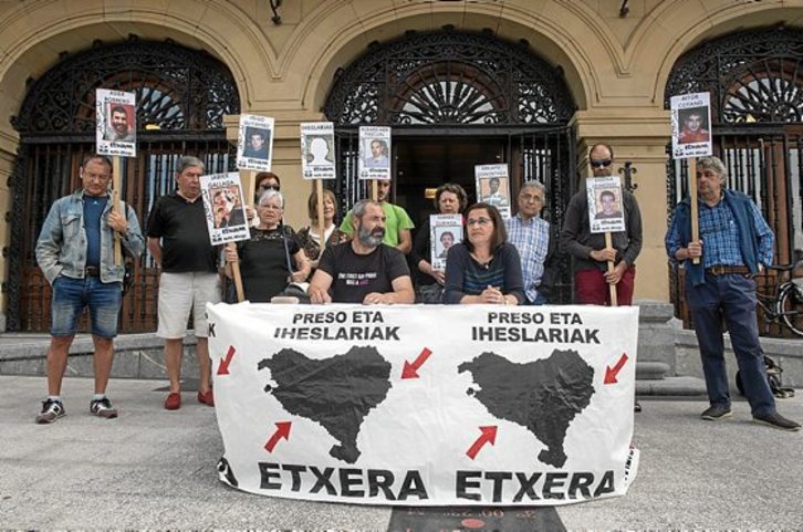 El PNV quita las ayudas a los familiares de los presos en Getxo para ...