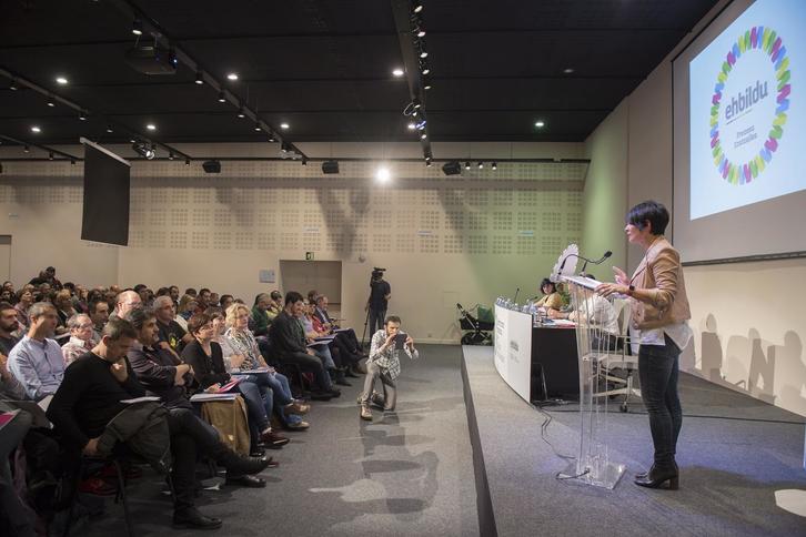 En abril arrancó el proceso constituyente de EH Bildu. (Juan Carlos RUIZ/ARGAZKI PRESS)