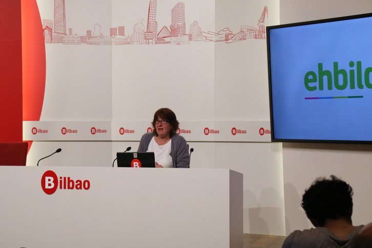 Izaskun Guarrotxena, concejal de EH Bildu. (@EHBilduBilbo)