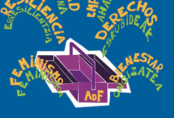 Cartel de los talleres de autodefensa feminista.