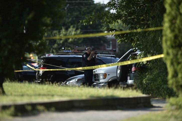 El tiroteo ha tenido lugar en Alexandria, en el estado de Virginia. (Brendan SMIALOWSKI/AFP)