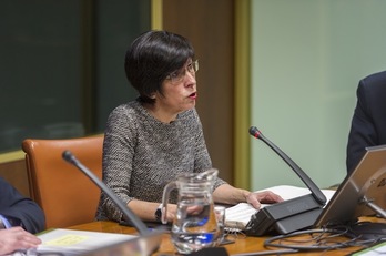 Estefanía Beltrán de Heredia, consejera de Seguridad, en una imagen de archivo. (Juanan RUIZ/ARGAZKI PRESS)