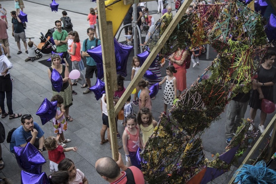 En Alde Zaharra de Donostia ha habido numerosas actividades de la mano de Sare. (Jagoba MANTEROLA/ARGAZKI PRESS) En Alde Zaharra de Donostia ha habido numerosas actividades de la mano de Sare. (Jagoba MANTEROLA/ARGAZKI PRESS)