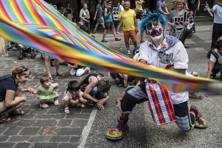 Porrotx también ha estado en Donostia. (Jagoba MANTEROLA/ARGAZKI PRESS) Porrotx también ha estado en Donostia. (Jagoba MANTEROLA/ARGAZKI PRESS)
