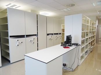 Vista de las instalaciones de la oficina de farmacia sociosanitaria. (GOBIERNO DE NAFARROA)