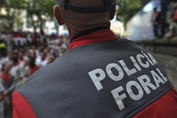 La nueva Ley de Policías de Nafarroa será una cuetión a decidir por el cuatripartito. (Lander ARROYABE/ARGAZKI PRESS) 