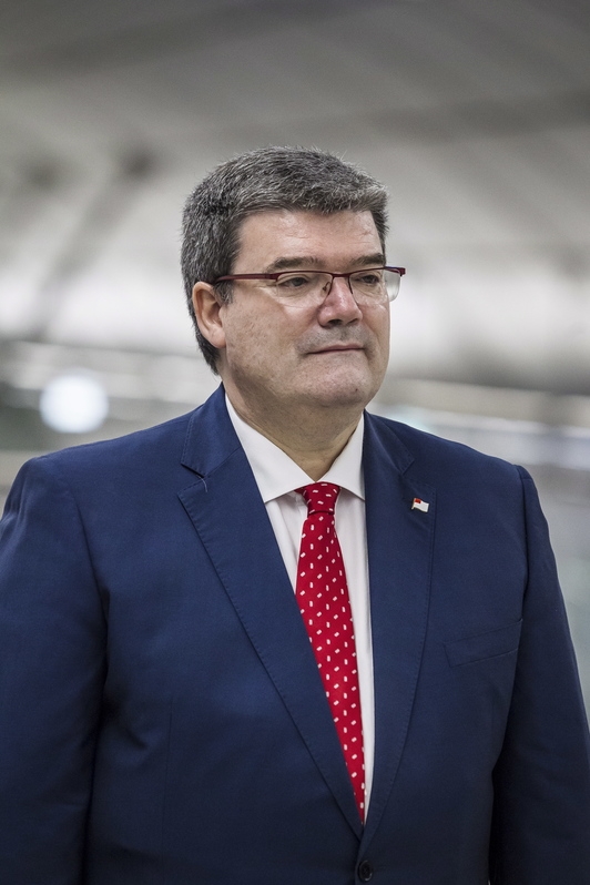 Juan Mari Aburto, alcalde de Bilbo. (Aritz LOIOLA / ARGAZKI PRESS)