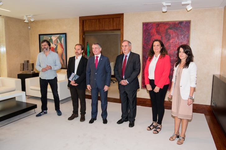 Urkullu eta Balorazio Batzordeko kideak. (IREKIA)