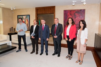 Urkullu eta Balorazio Batzordeko kideak. (IREKIA)