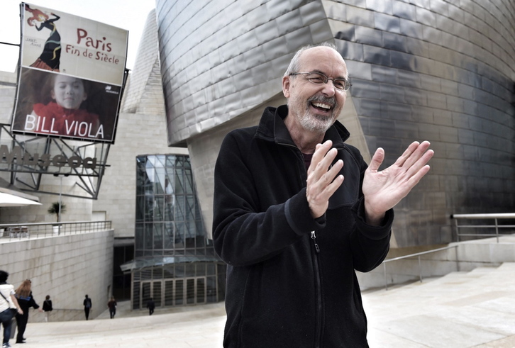 Presentación del videoartista Bill Viola. (ARGAZKI PRESS)