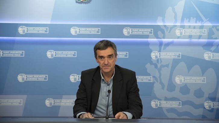 Comparecencia de Jonan Fernández para valorar los resultados del debate interno de EPPK. (IREKIA)