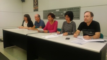 ELA pide «medidas profundas» para cambiar el sistema educativo navarro. (ELA)