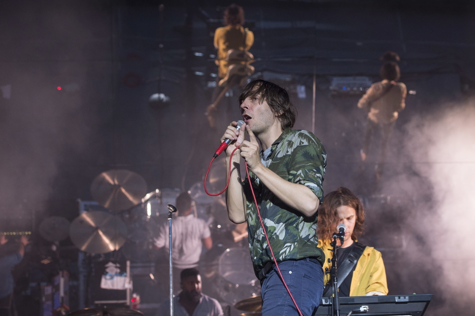 El grupo Phoenix en el BBK Live. (Monika DEL VALLE / ARGAZKI PRESS)