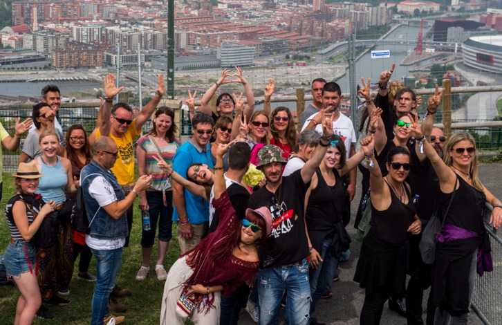 Más de 110.000 personas han asistido al BBK Live de 2017. (Marisol RAMIREZ / ARGAZKI PRESS)