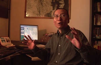 El Nobel de la Paz chino Liu Xiaobo, en diciembre de 2008. (AFP)