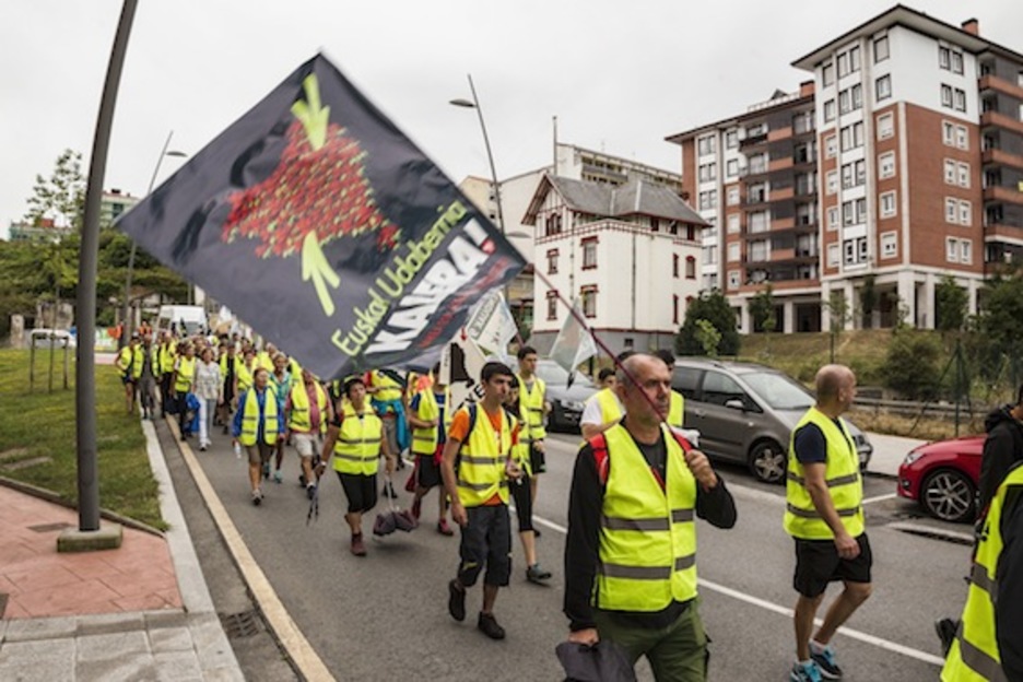 Parte-hartzaileak, Bermeon. (Aritz LOIOLA/ARGAZKI PRESS) Parte-hartzaileak, Bermeon. (Aritz LOIOLA/ARGAZKI PRESS)