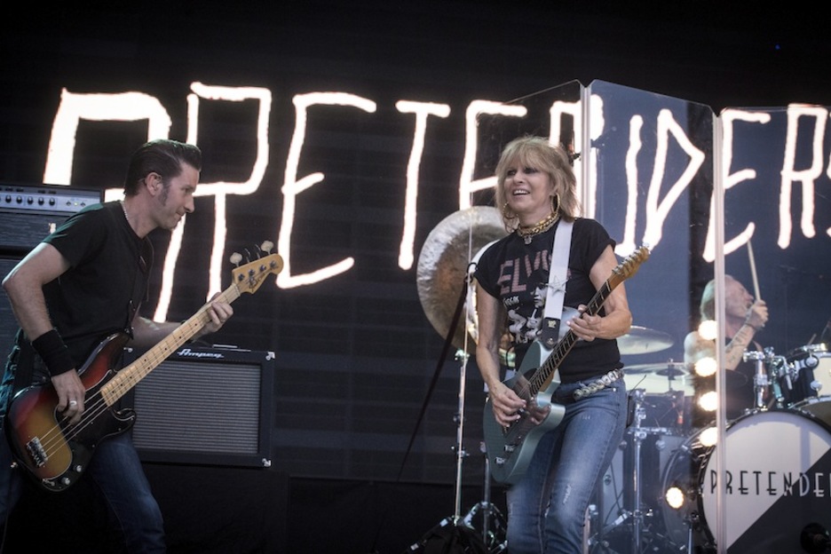 Pretendersen kontzertua. (Gorka RUBIO/ARGAZKI PRESS)