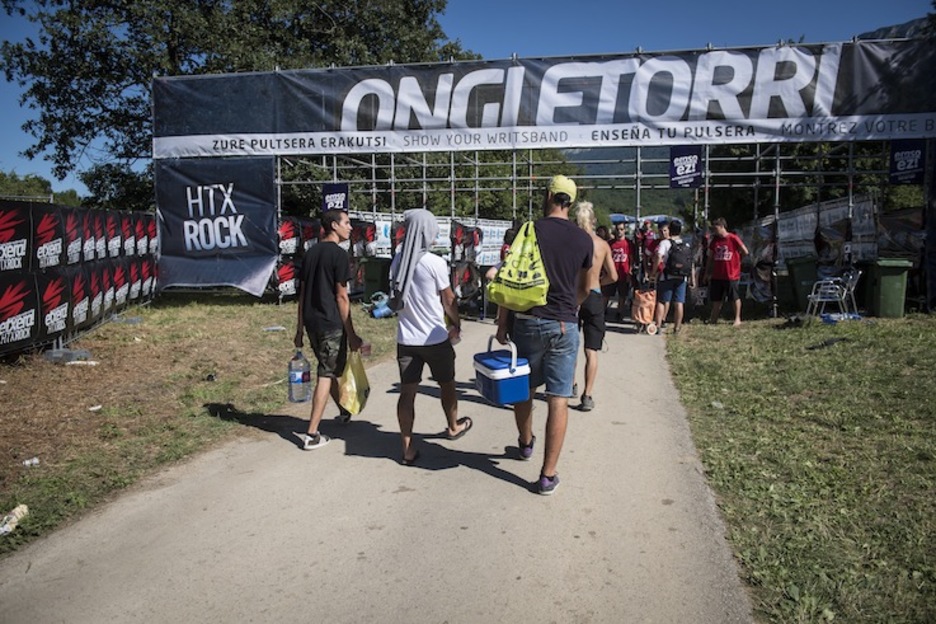 Bienvenidos a Hatortxu Rock 20. (Gorka RUBIO/ARGAZKI PRESS) Bienvenidos a Hatortxu Rock 20. (Gorka RUBIO/ARGAZKI PRESS)