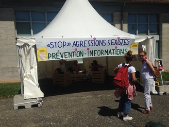 Le lieu d'accueil et de prévention d'agressions sexistes a ses permanences de 16h à 21h sur l'esplanade Jean Bart.