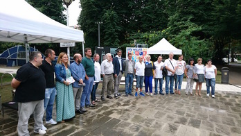 La presentación del programa se ha llevado a cabo en Amara. (Donostia Kultura)