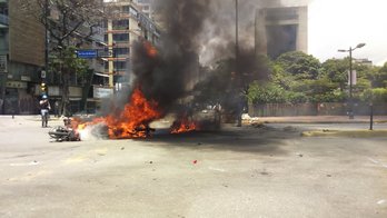 Los venezolanos están llamados este domingo a las urnas. (Juan BARRETO/AFP)