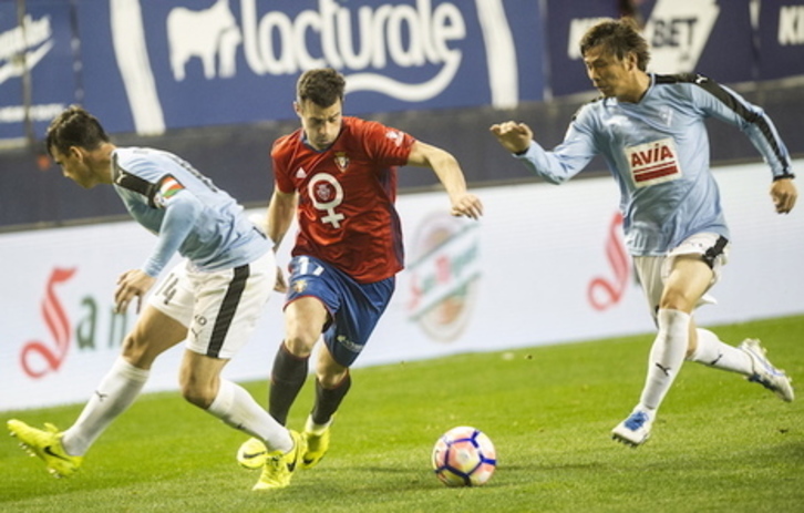 Osasuna y Eibar vuelven a enfrentarse, en esta ocasión en un amistoso. (Jagoba MANTEROLA/ARGAZKI PRESS)