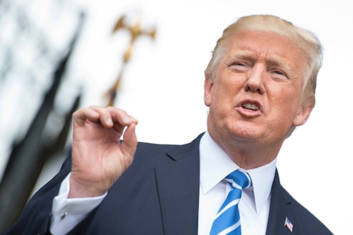 Donald Trump, presidente de EEUU. (Jim WATSON/AFP)