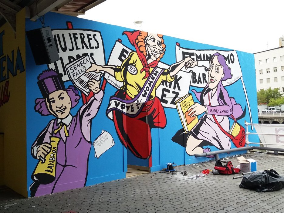 Txosna de Mamiki. (@goikodeustu) Txosna de Mamiki. (@goikodeustu)