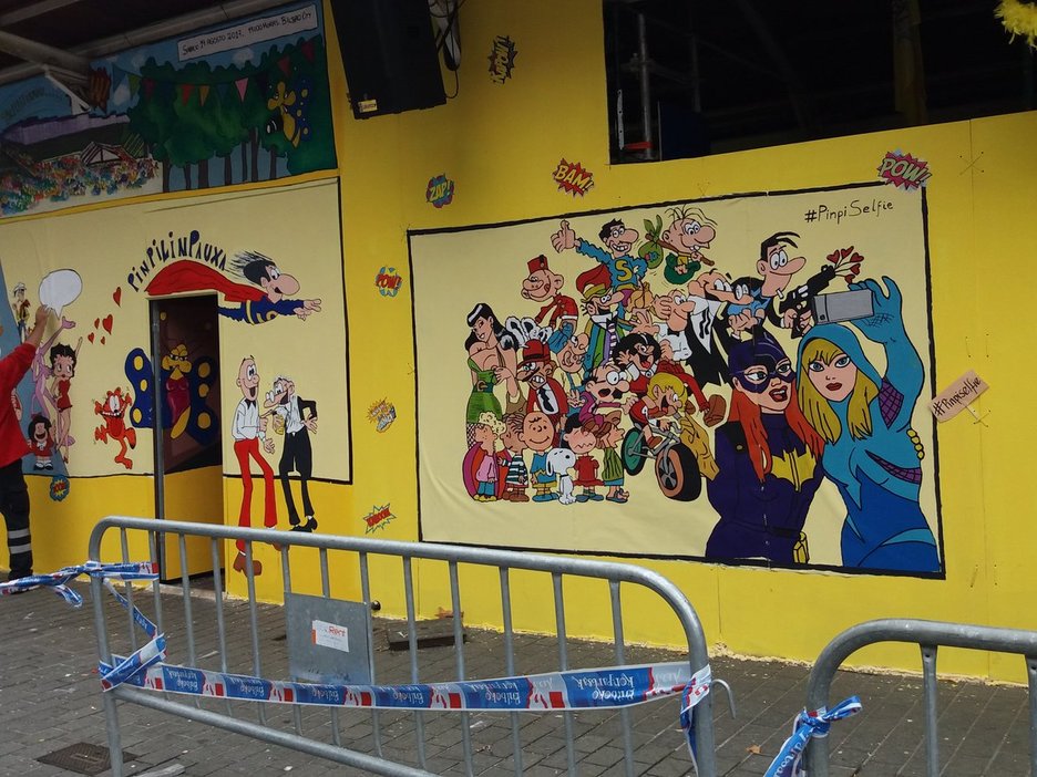 Txosna de Pinpilinpauxa. (@goikodeustu) Txosna de Pinpilinpauxa. (@goikodeustu)