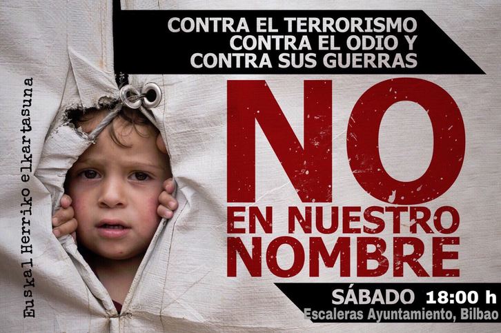 Cartel de la concentración.