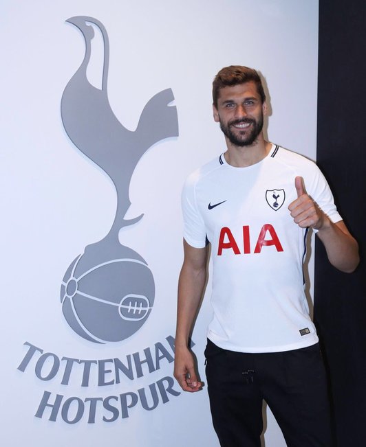 Fernando Llorente tras fichar por el Tottenham. (@llorentefer19)