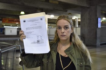 Lilian Tintori, en una fotografía difundida a través de sus redes sociales. 