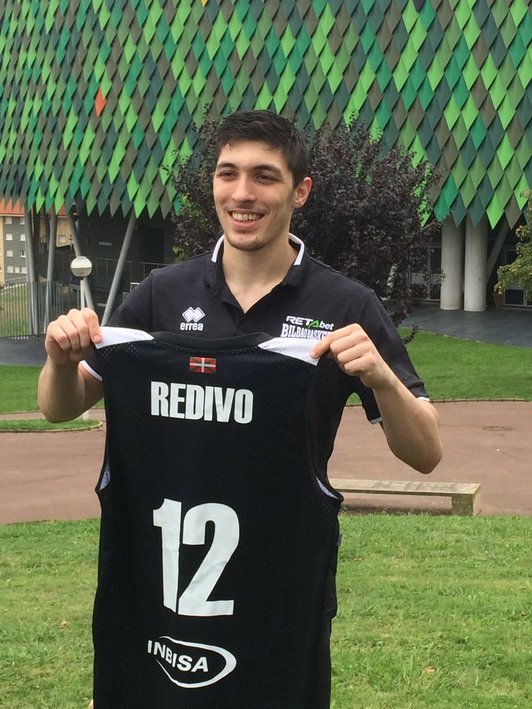 Lucio Redivo. (@CDBILBAOBASKET)