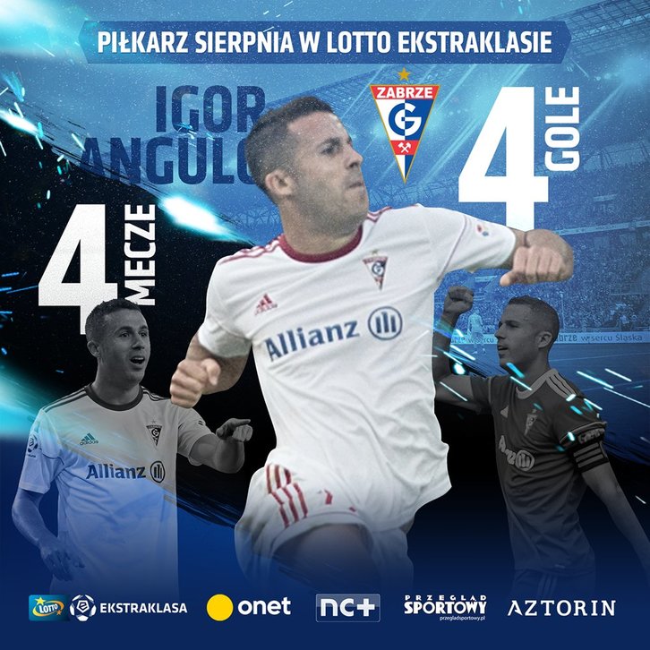 Igor Angulo. (@GornikZabrzeSSA)