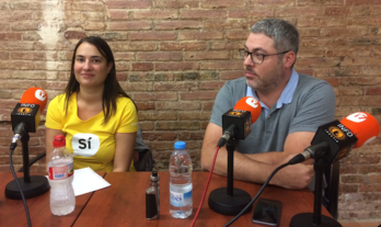 Natalia Esteve vicepresidenta de ANC y Alex Montes (Súmate)