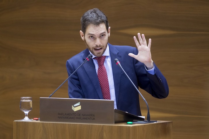 El parlamentario de UPN Sergio Sayas. (Iñigo URIZ/ARGAZKI PRESS)