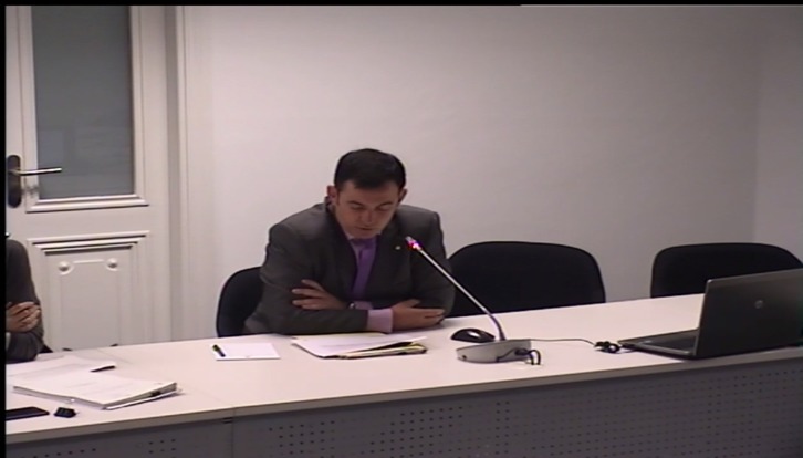 El concejal de Urbanismo del Ayuntamiento de Bilbo, Asier Abaunza.