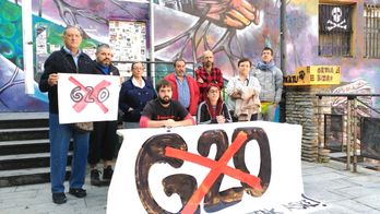 Rueda de prensa para presentar la movilización para reclamar la puesta en libertad de David Rincón.