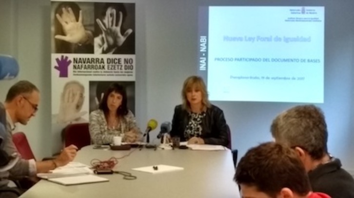 Presentación del proceso participado para la elaboración de la nueva Ley para la Igualdad. (GOBIERNO DE NAFARROA)